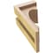 Ekena Millwork 4"W x 4"D x 8"H Wide Emerson Rough Cedar Woodgrain TimberThane Corbel, Primed Tan CORUR04X04X08EMRRCPR - alternate 5